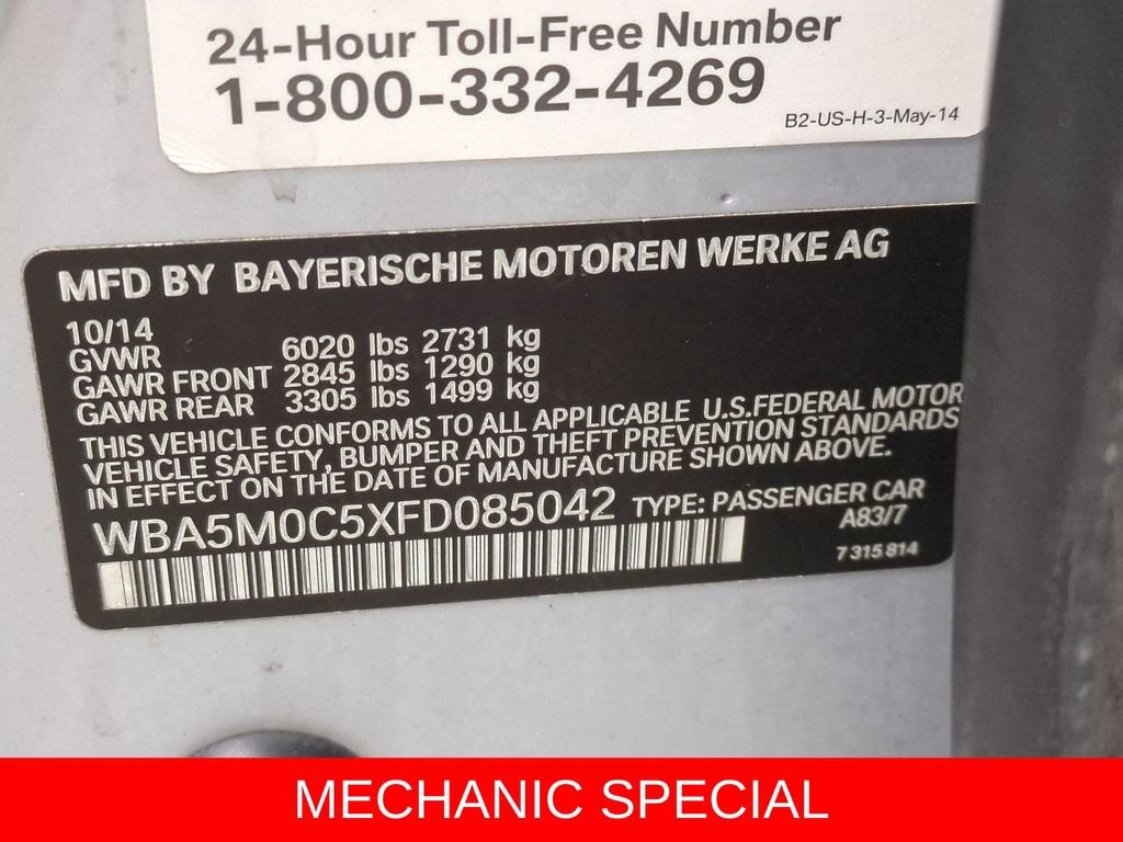 Thumbnail: 2015 BMW 5 Series - 35