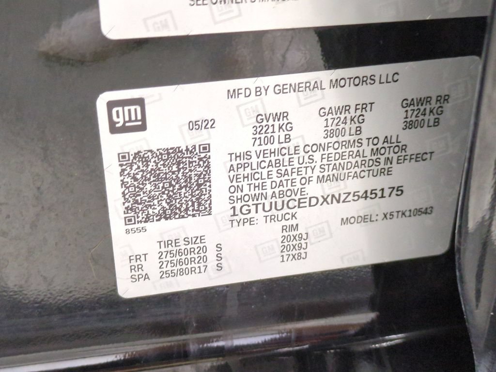 Thumbnail: 2022 GMC Sierra 1500 - 36