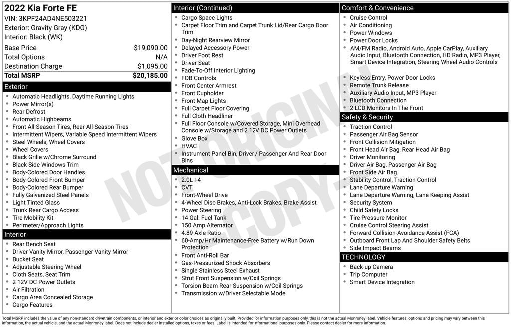 Thumbnail: 2022 Kia Forte - 4