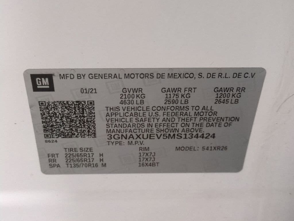 Thumbnail: 2021 Chevrolet Equinox - 42