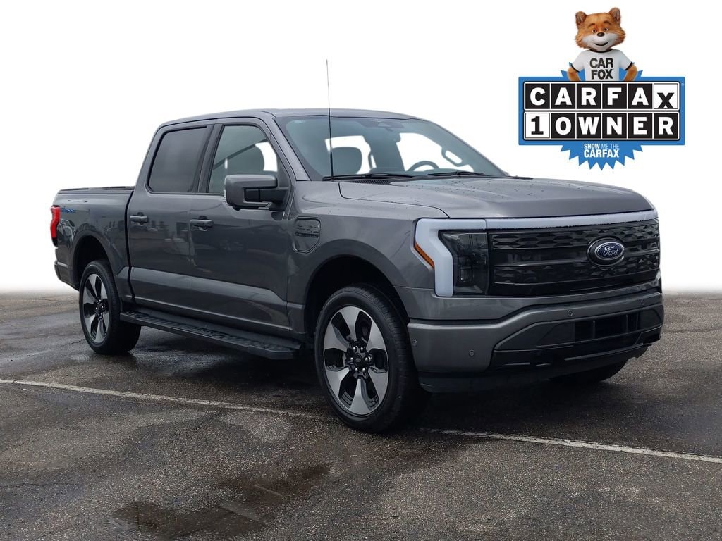Used 2023 Ford F-150 Lightning Platinum with VIN 1FT6W1EV0PWG21104 for sale in Troy, MI