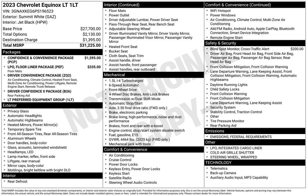 Used 2023 Chevrolet Equinox LT SUV
