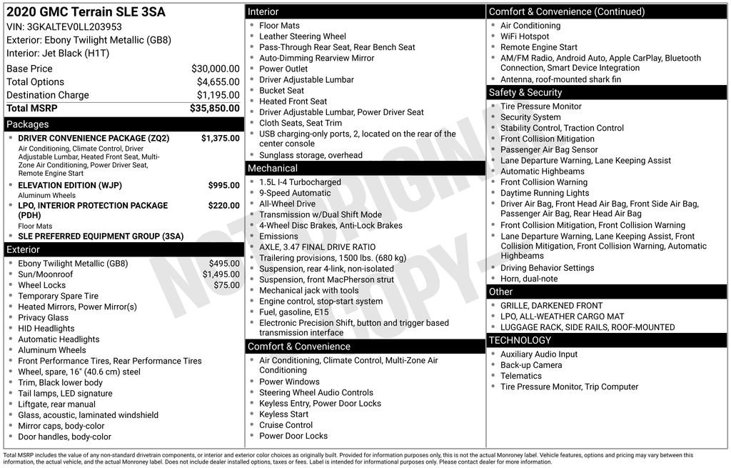 Thumbnail: 2020 GMC Terrain - 2