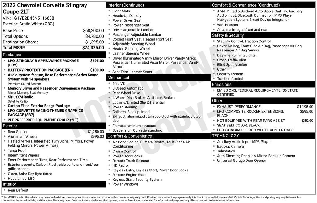 Thumbnail: 2022 Chevrolet Corvette - 4