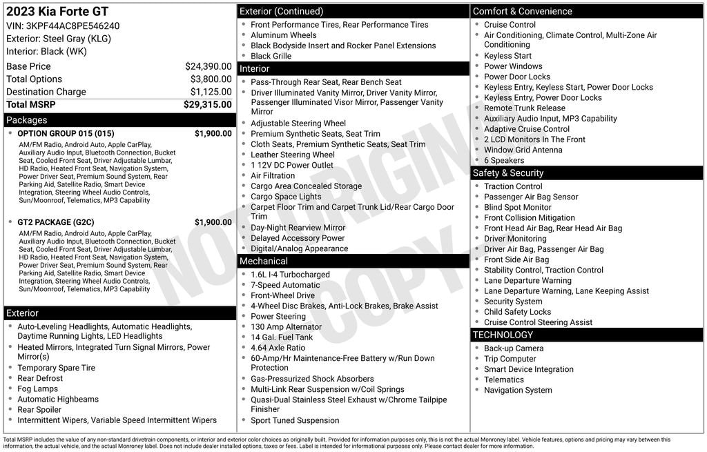 Thumbnail: 2023 Kia Forte - 4