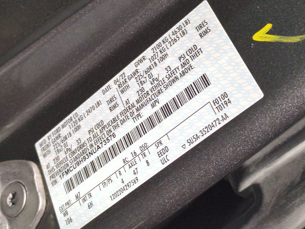 Thumbnail: 2022 Ford Escape - 39