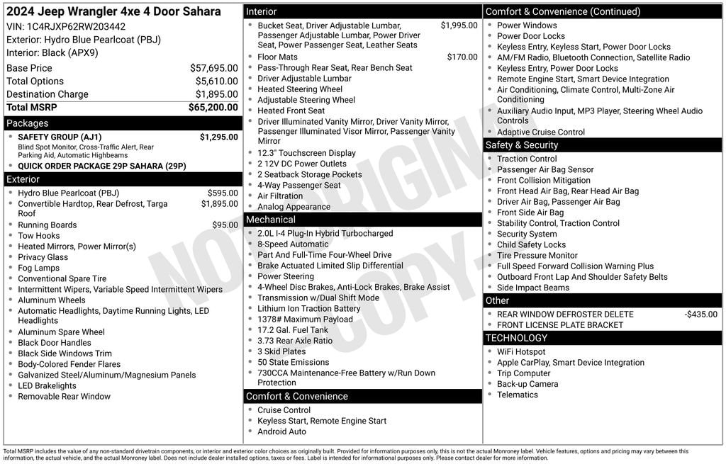 Thumbnail: 2024 Jeep Wrangler - 4