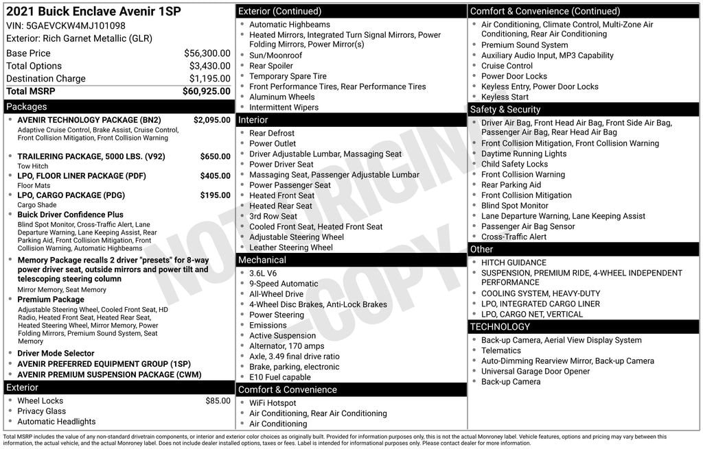 Thumbnail: 2021 Buick Enclave - 4