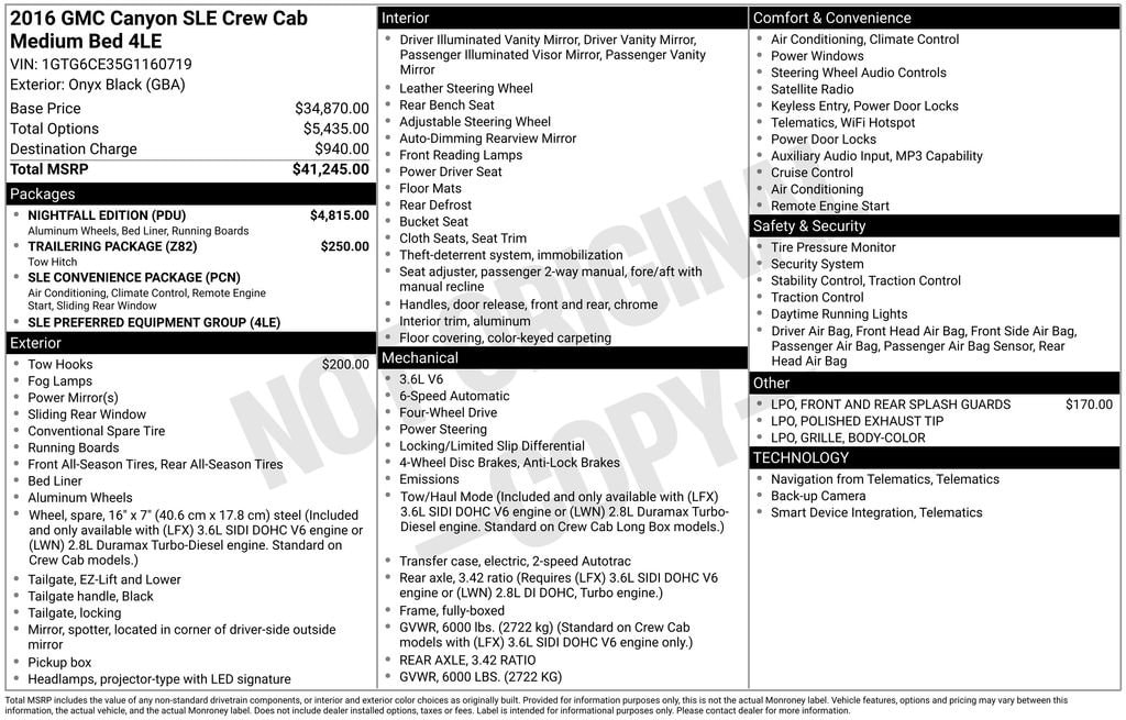 Thumbnail: 2016 GMC Canyon - 2