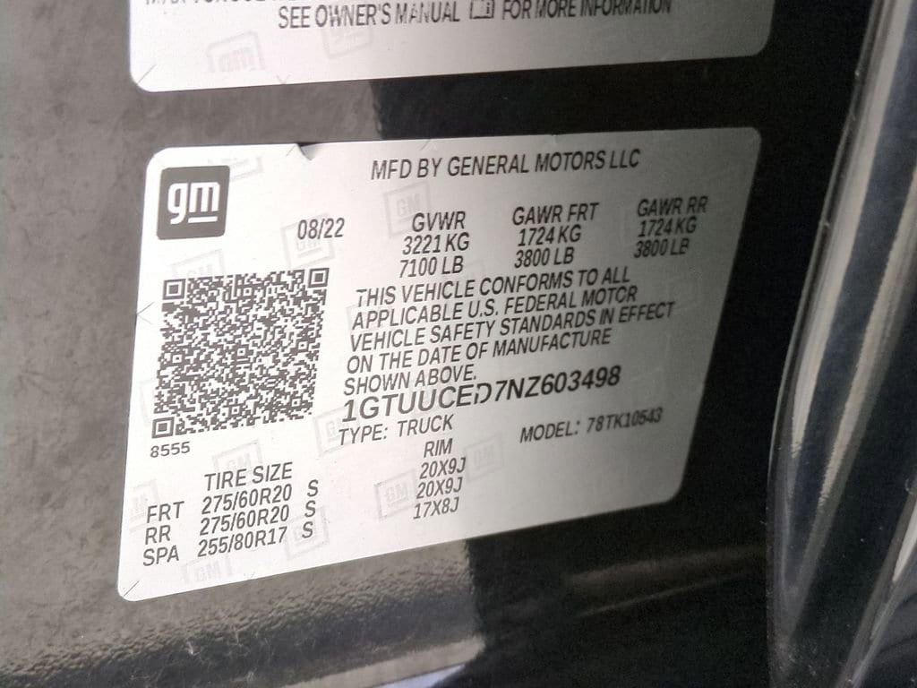 Thumbnail: 2022 GMC Sierra 1500 - 35
