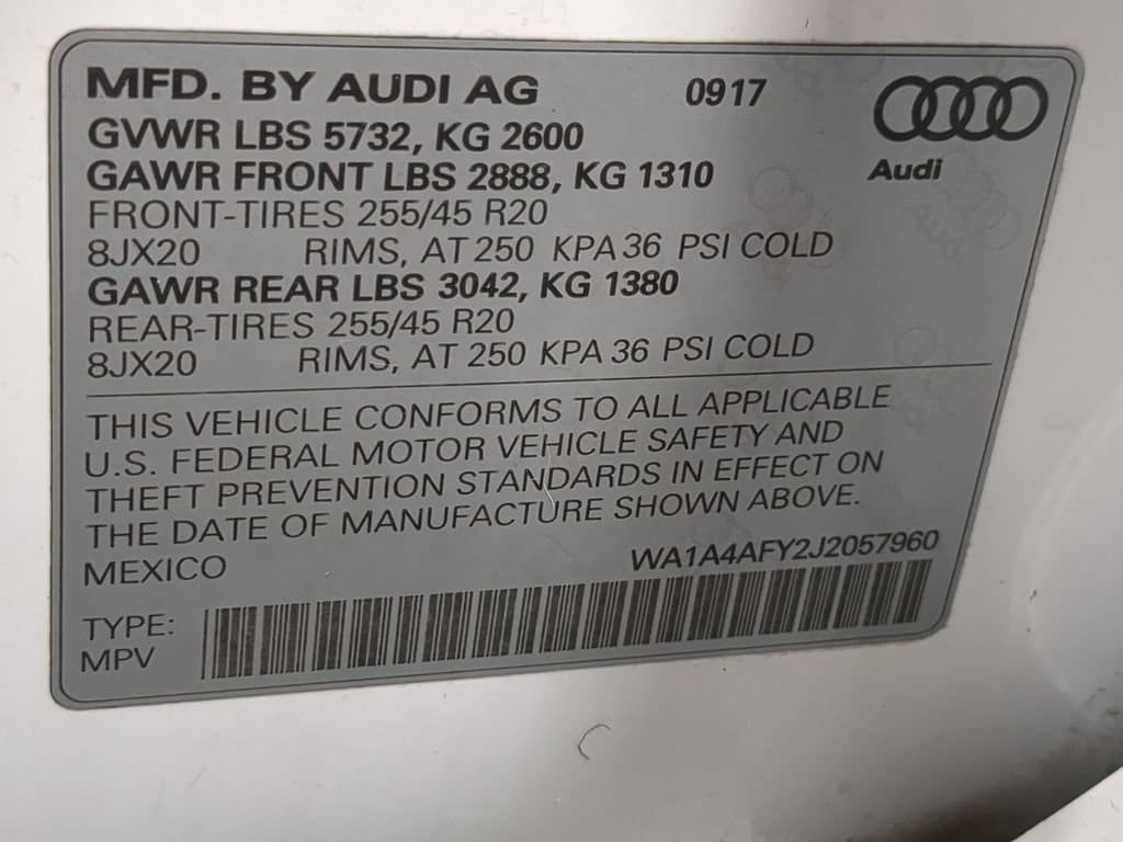 Thumbnail: 2018 Audi SQ5 - 51