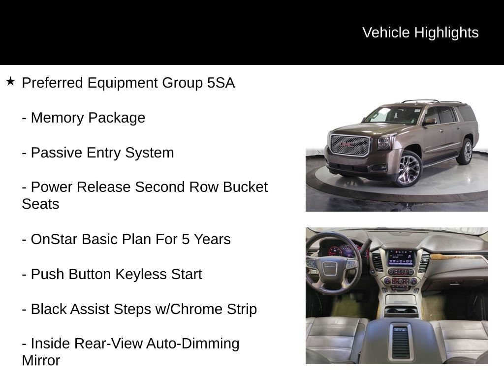 2016 GMC Yukon XL Denali 7