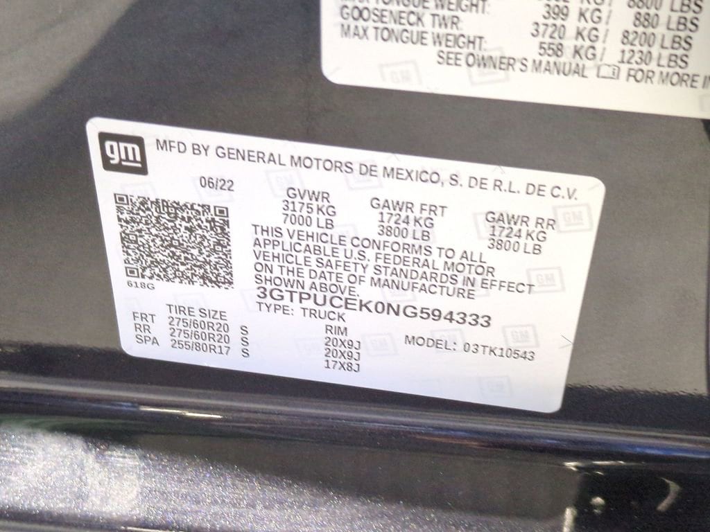 Thumbnail: 2022 GMC Sierra 1500 - 35