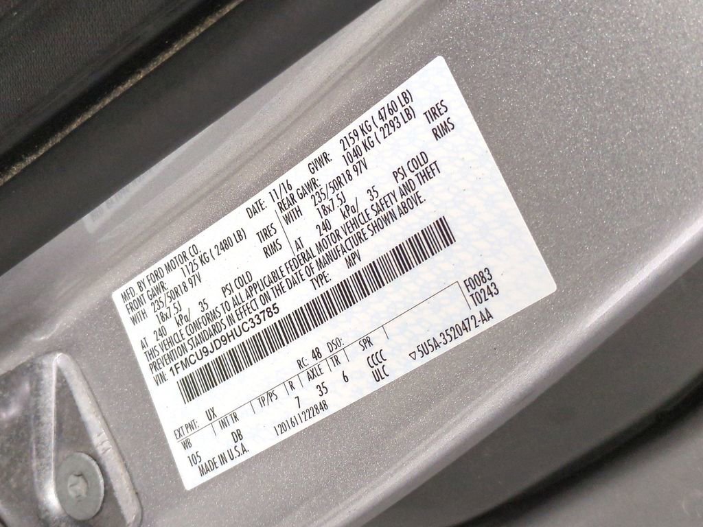 2017 Ford Escape Titanium 30