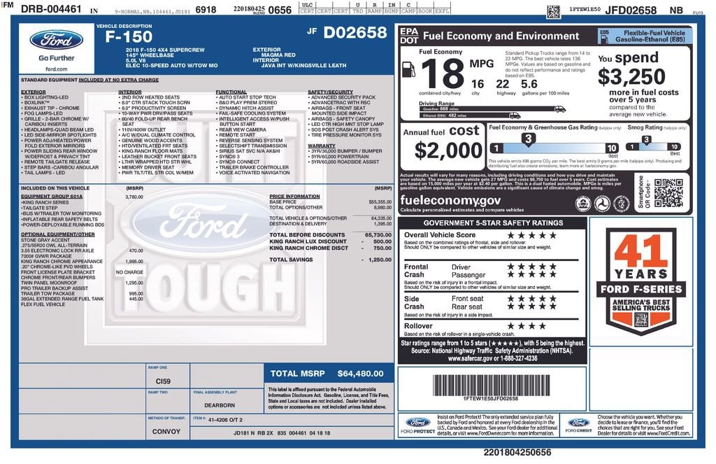 2018 Ford F-150 King Ranch 2