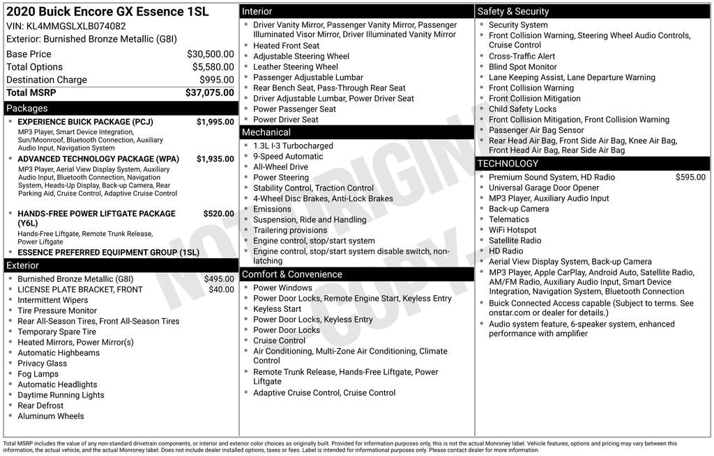 Thumbnail: 2020 Buick Encore GX - 4