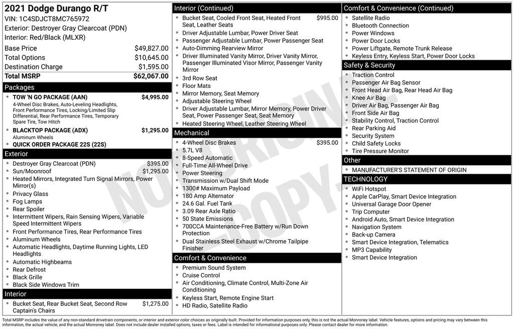 Thumbnail: 2021 Dodge Durango - 4