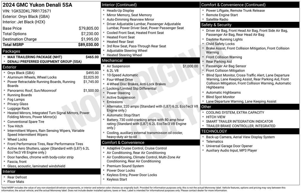 Thumbnail: 2024 GMC Yukon - 4