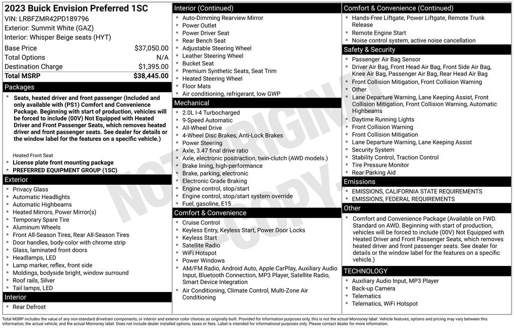Thumbnail: 2023 Buick Envision - 4