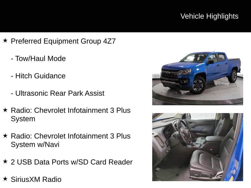 2022 Chevrolet Colorado Z71 7