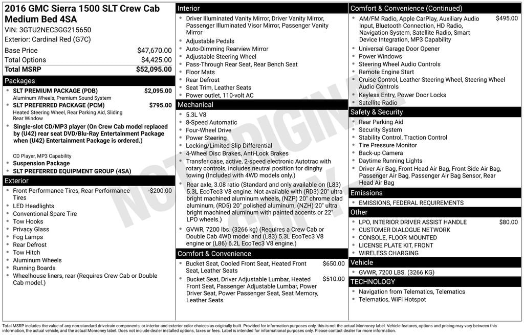 2016 GMC Sierra 1500 SLT 4