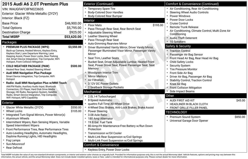 Thumbnail: 2015 Audi A6 - 4