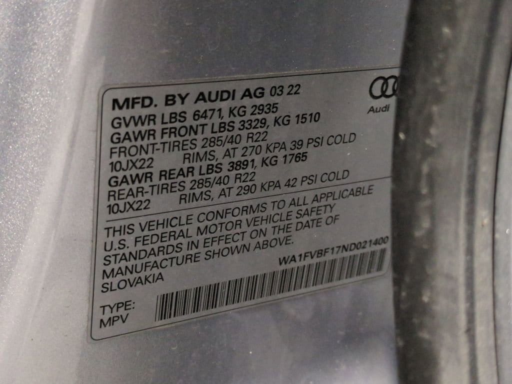 Thumbnail: 2022 Audi Q8 - 40