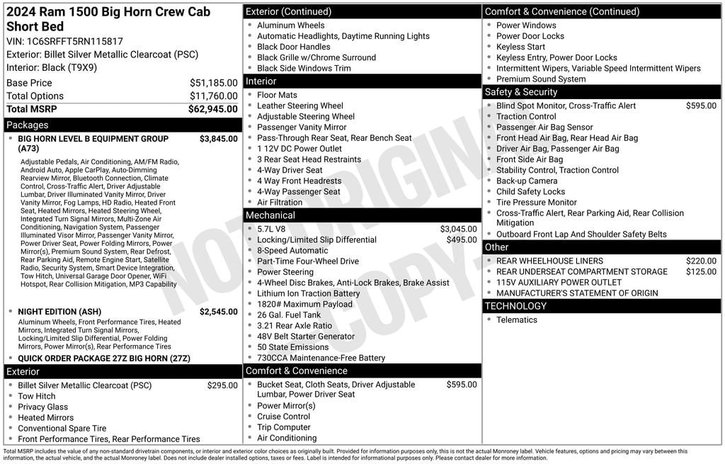 Thumbnail: 2024 RAM 1500 - 4