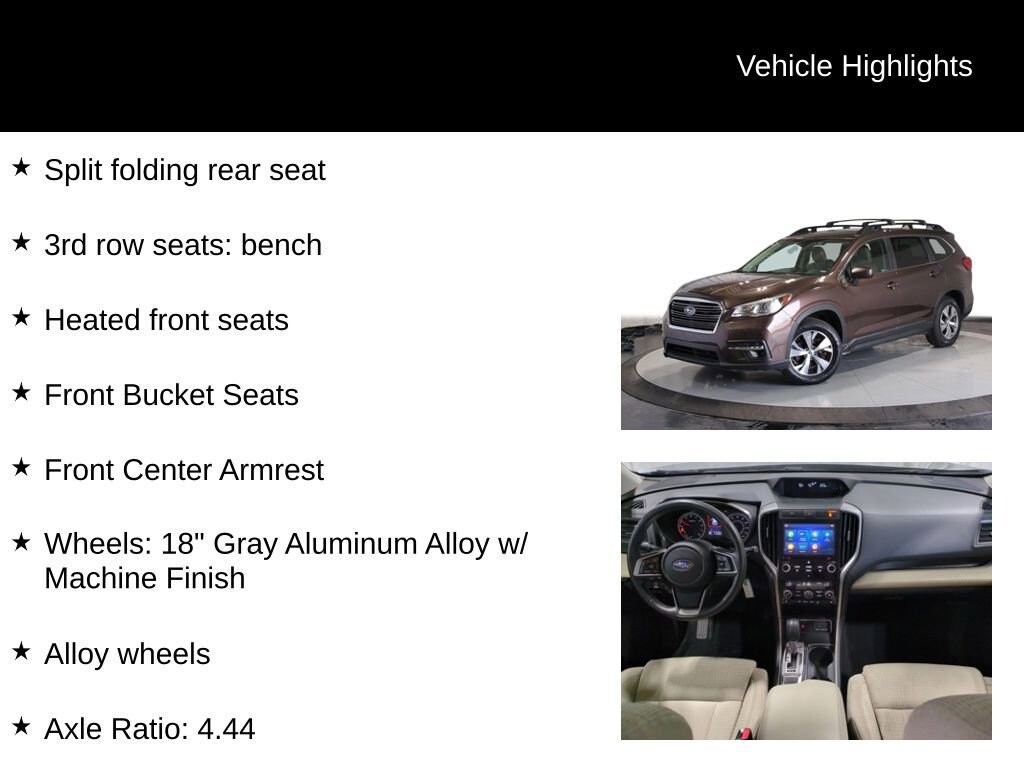 Thumbnail: 2019 Subaru Ascent - 19