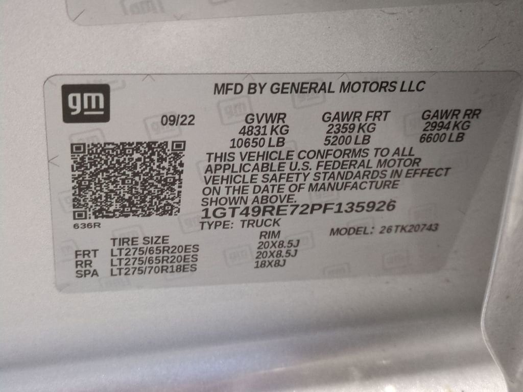 Thumbnail: 2023 GMC Sierra 2500 - 43