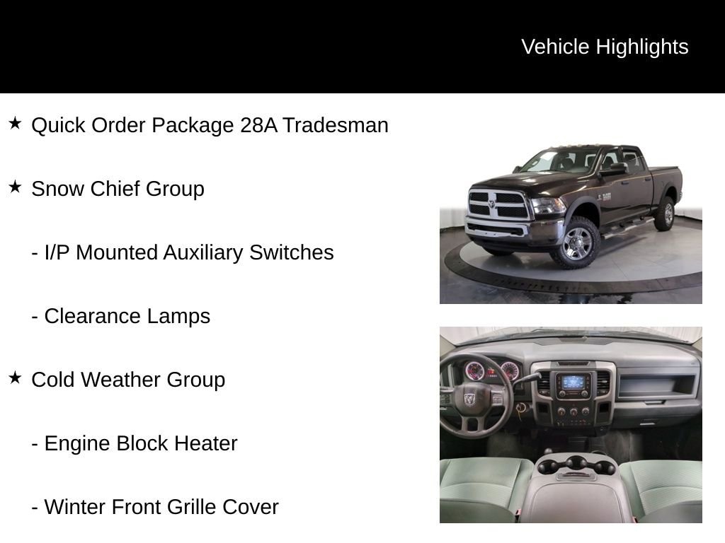 2016 RAM 3500 Tradesman 7