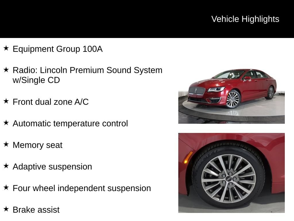Thumbnail: 2017 Lincoln MKZ - 7