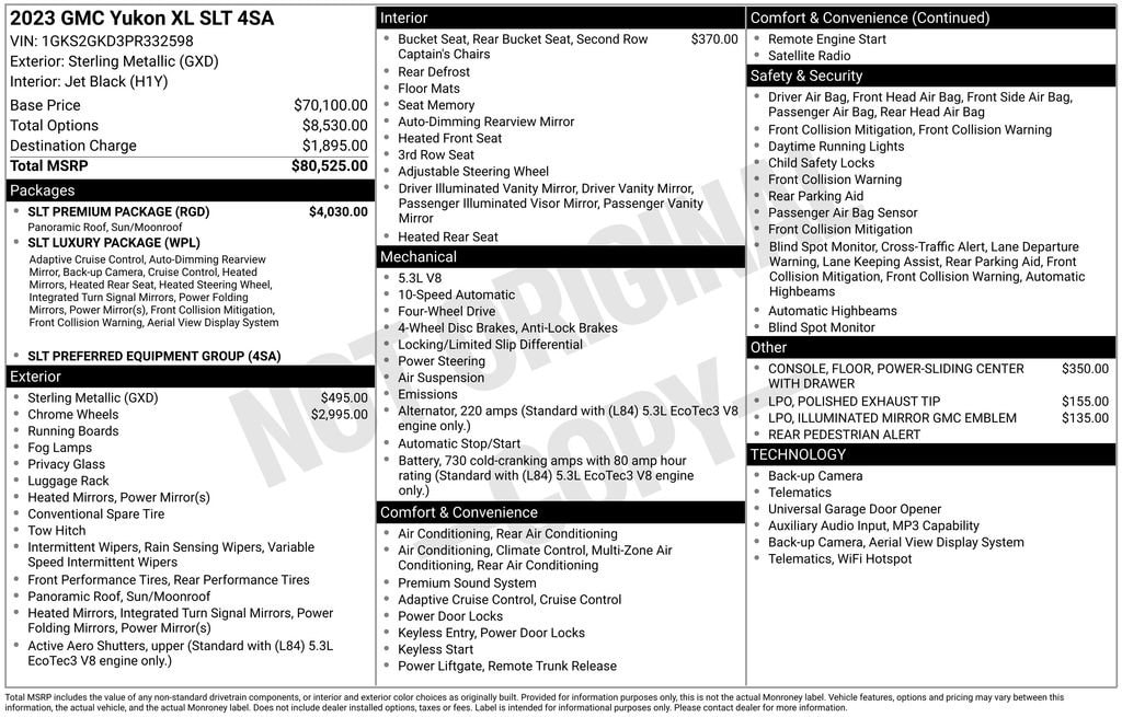 Thumbnail: 2023 GMC Yukon XL - 3