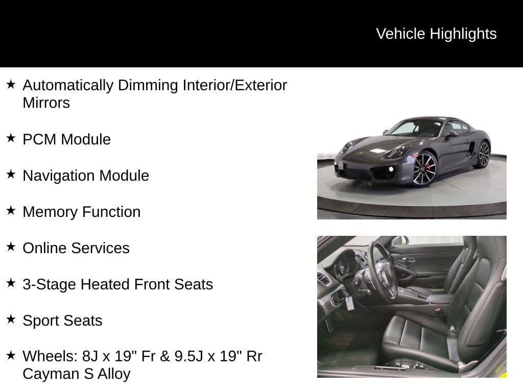 Thumbnail: 2014 Porsche Cayman - 24