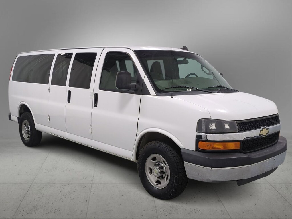 Used 2016 Chevrolet Express Passenger 3500 LT Van Extended Passenger Van