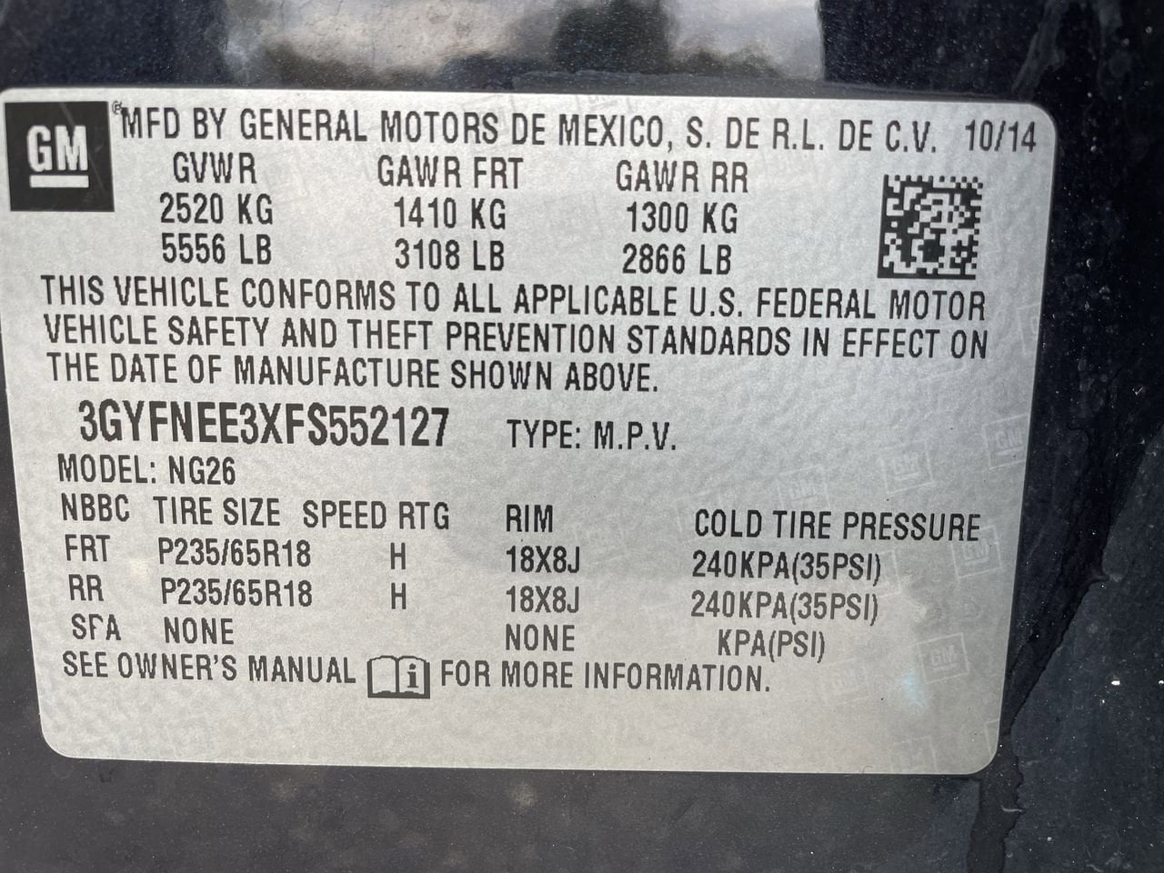 Thumbnail: 2015 Cadillac SRX - 35