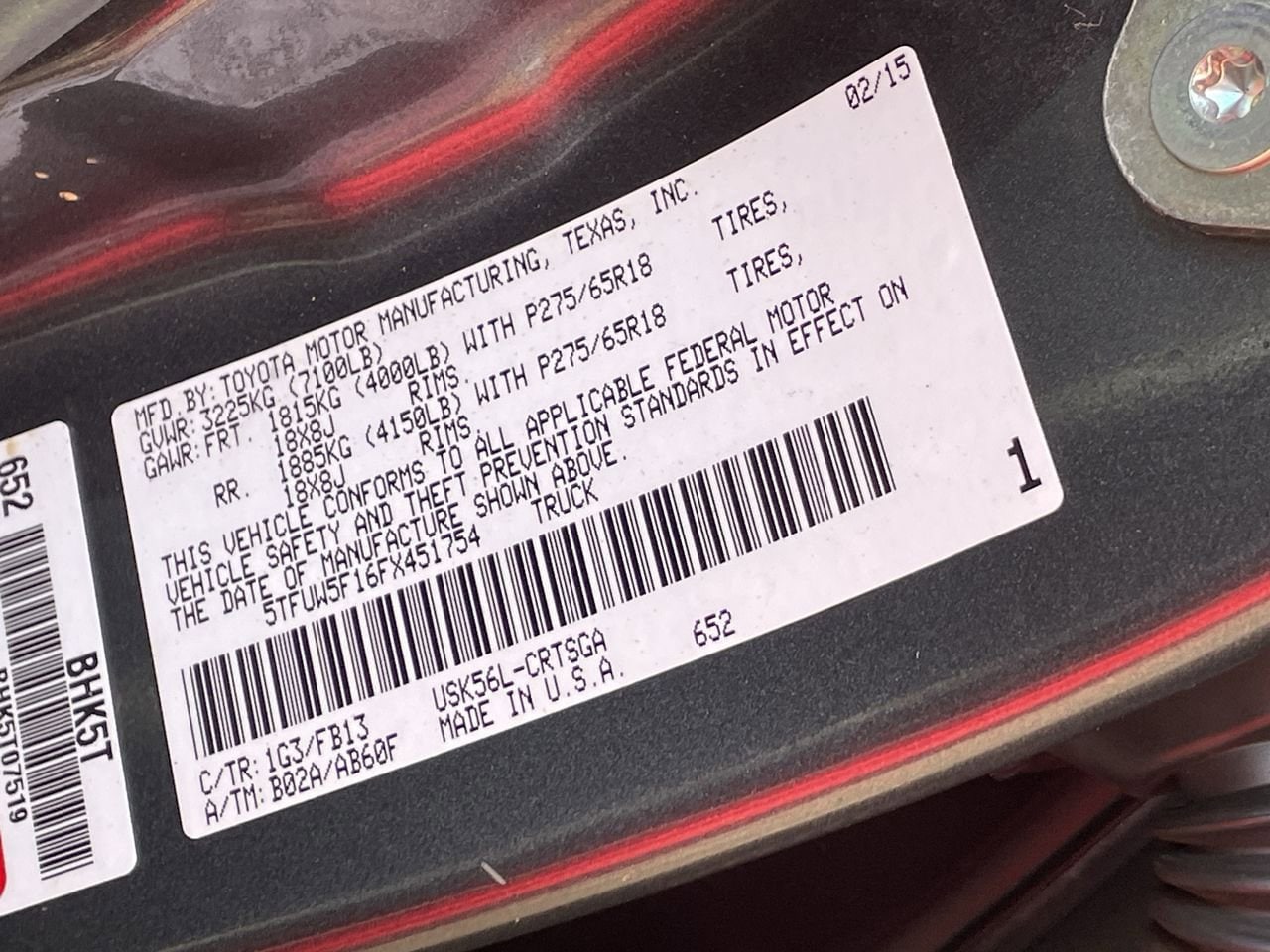 Thumbnail: 2015 Toyota Tundra - 30