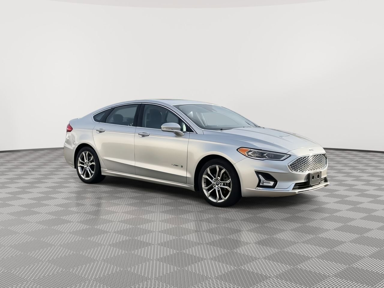 Used 2019 Ford Fusion Hybrid Titanium with VIN 3FA6P0RU7KR141698 for sale in Plymouth, MI