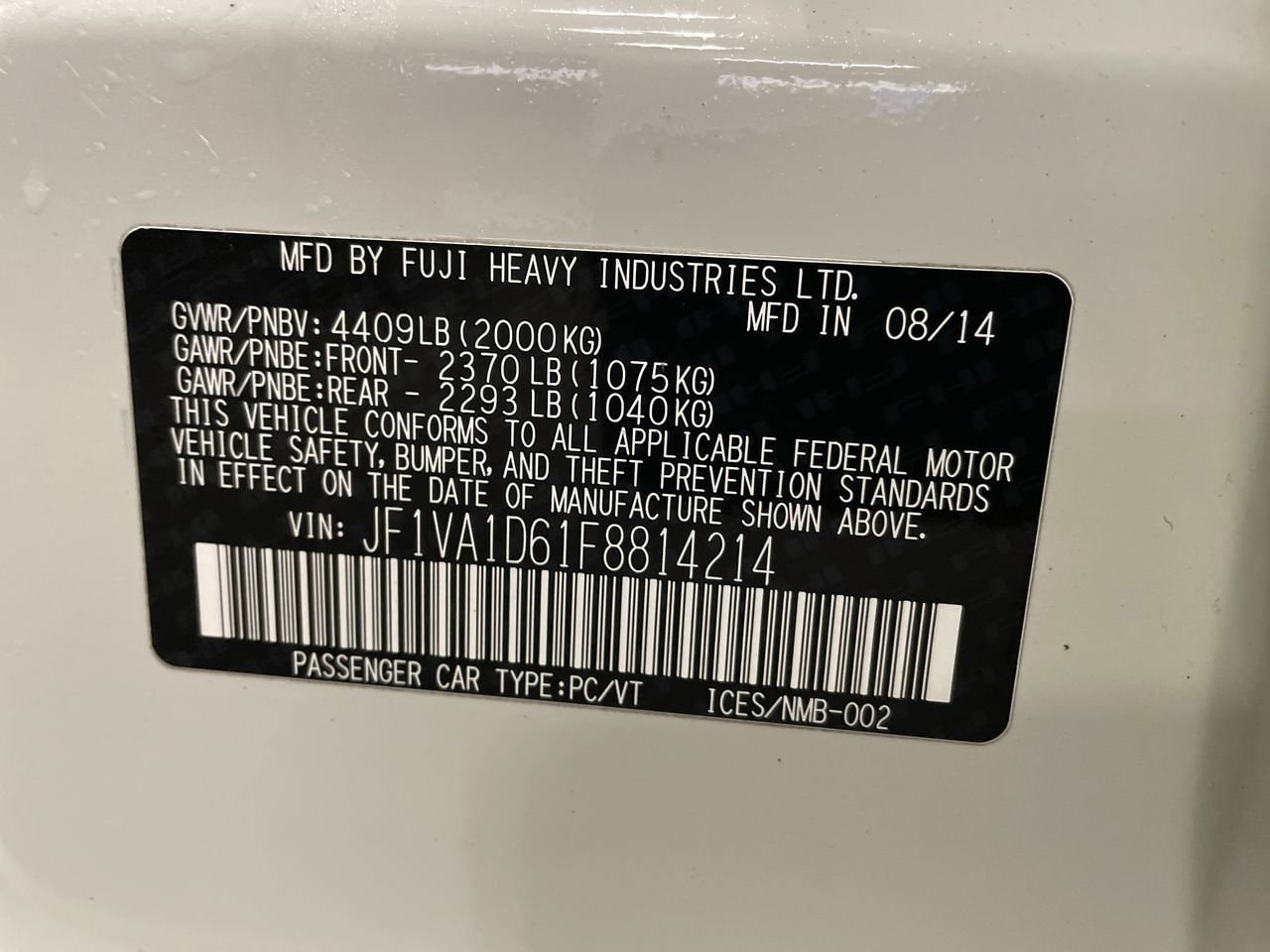 Thumbnail: 2015 Subaru WRX - 30