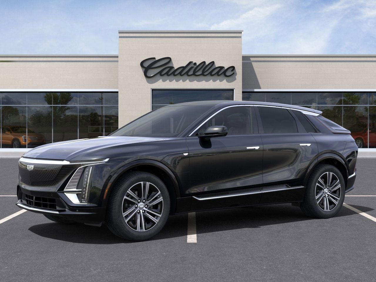 Used 2025 Cadillac LYRIQ Luxury 1 with VIN 1GYKPNRL3SZ310117 for sale in Plymouth, MI