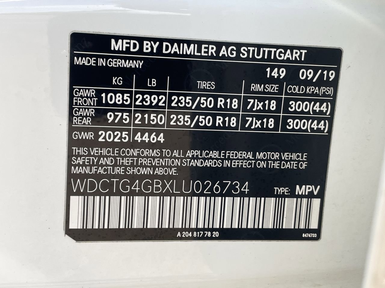 Thumbnail: 2020 Mercedes-Benz GLA - 30