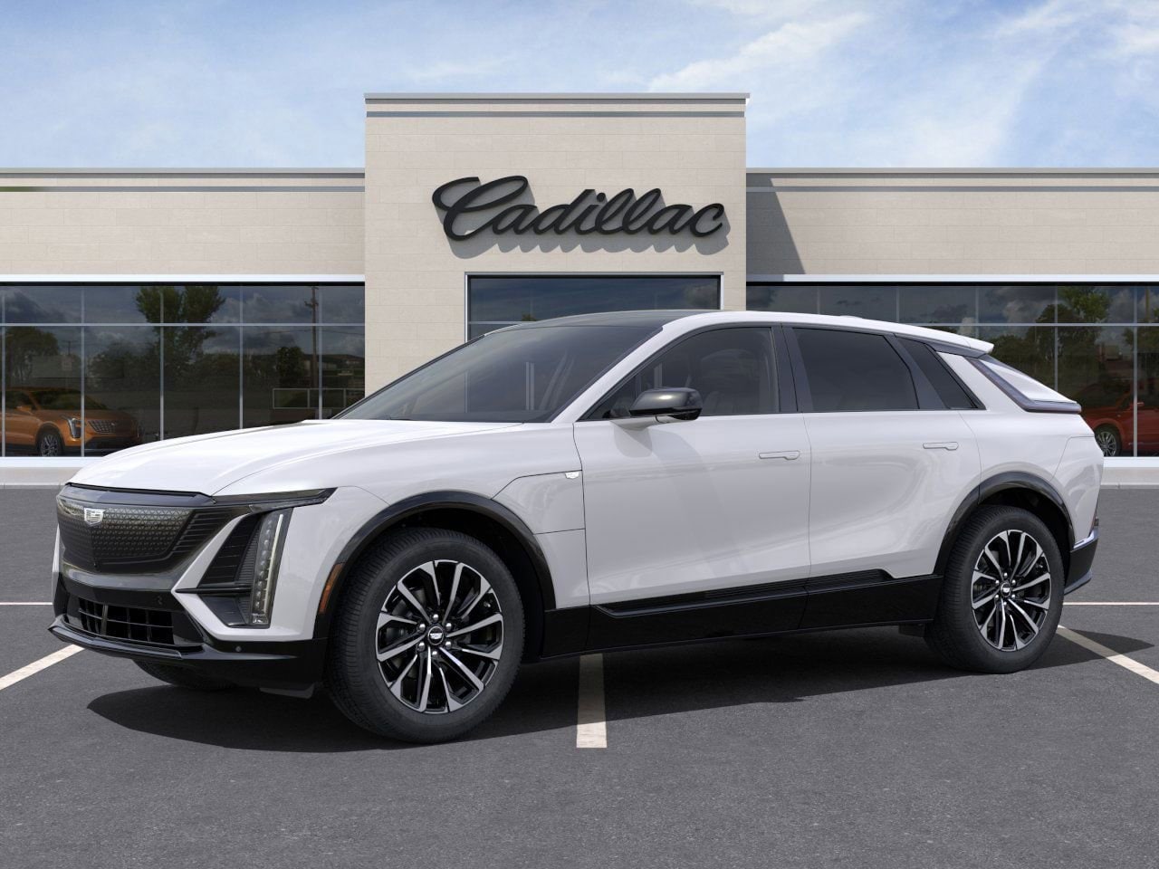 Used 2025 Cadillac LYRIQ Sport 1 with VIN 1GYKPURL0SZ313289 for sale in Plymouth, MI