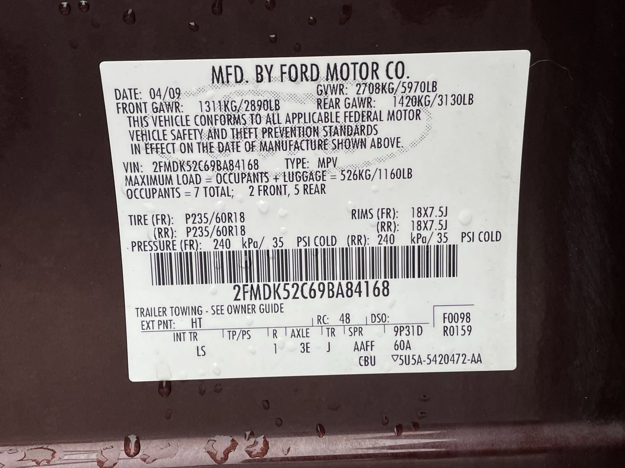 Thumbnail: 2009 Ford Flex - 30