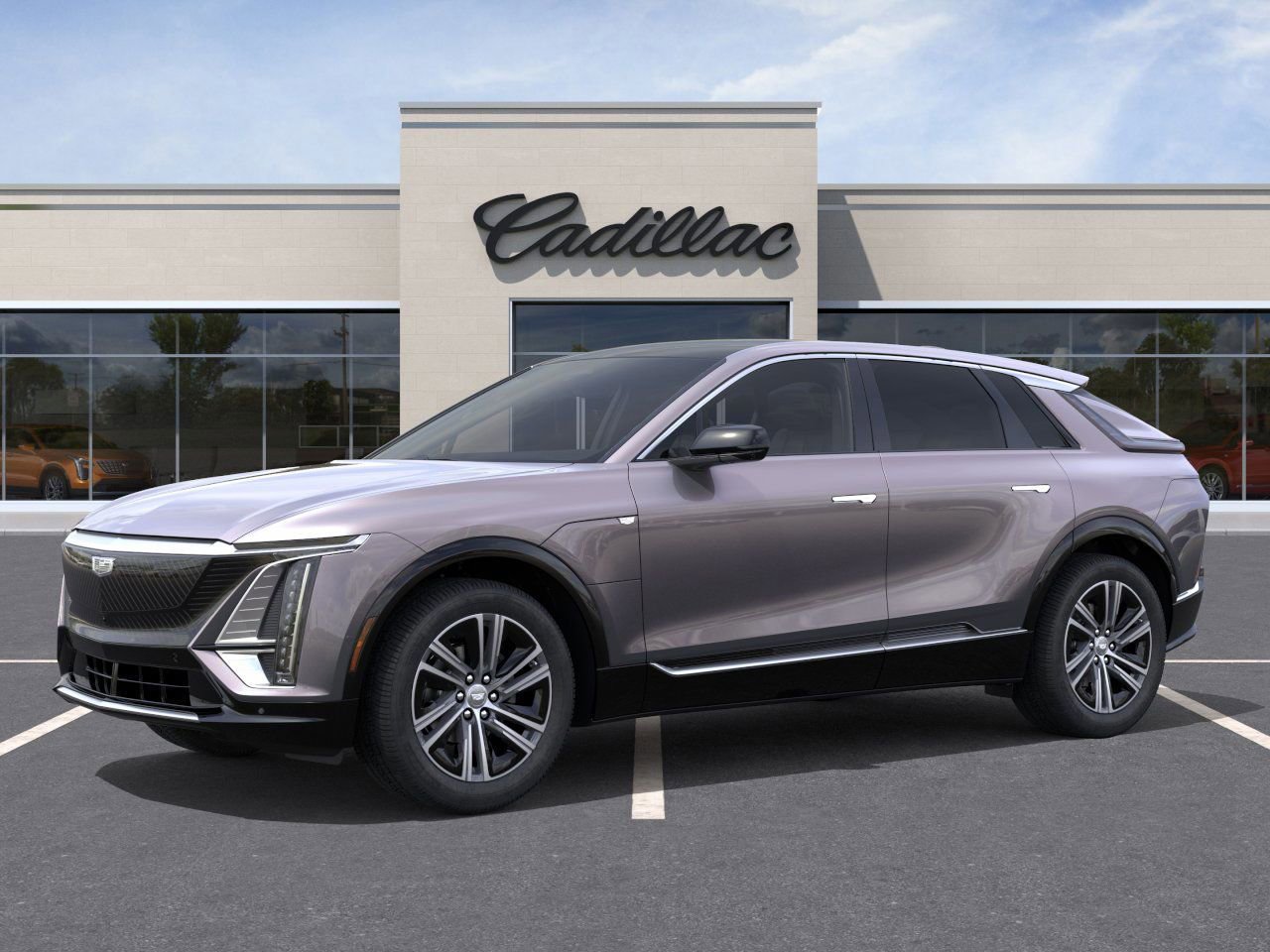 Used 2025 Cadillac LYRIQ Luxury 1 with VIN 1GYKPNRL2SZ316040 for sale in Plymouth, MI