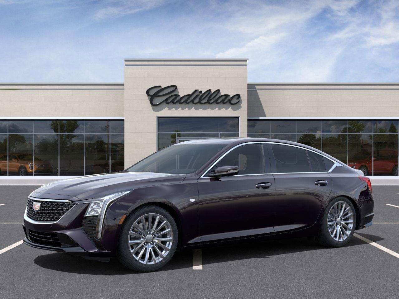 Used 2025 Cadillac CT5 Premium Luxury with VIN 1G6DS5RK1S0117895 for sale in Plymouth, MI