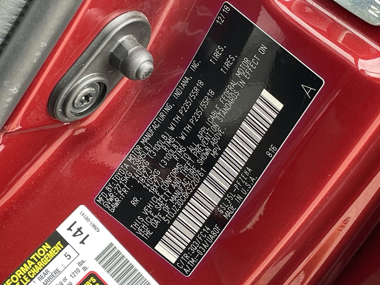 Thumbnail: 2019 Toyota Sienna - 31