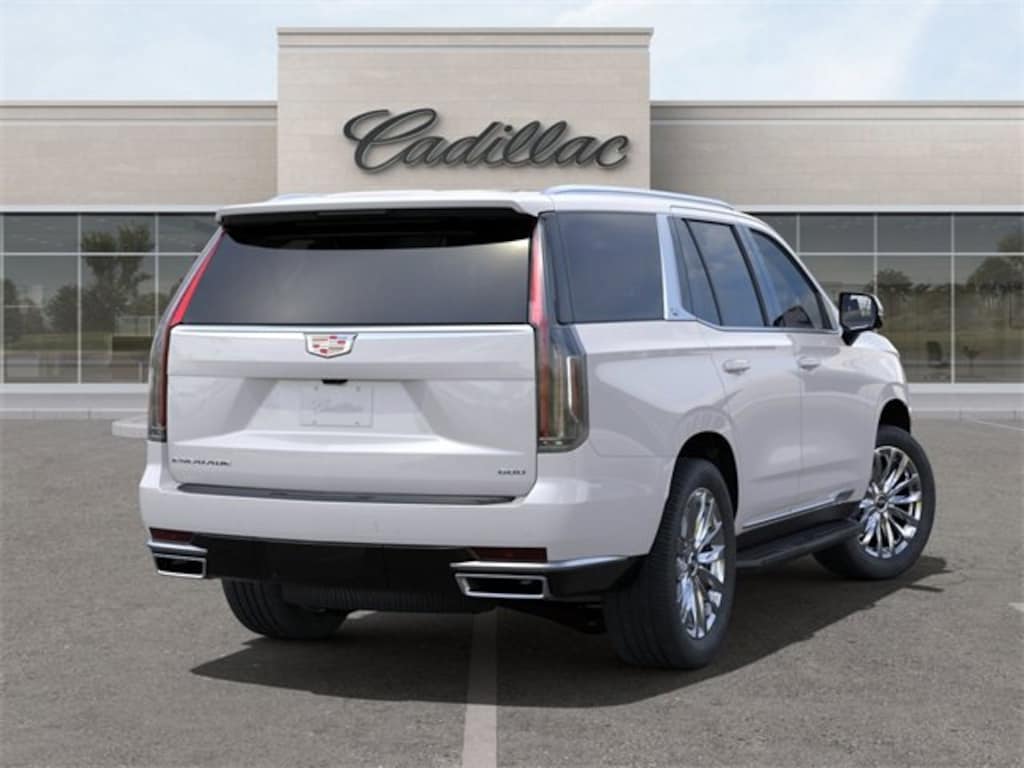 New 2024 CADILLAC Escalade SUV Premium Luxury Crystal White Tricoat For