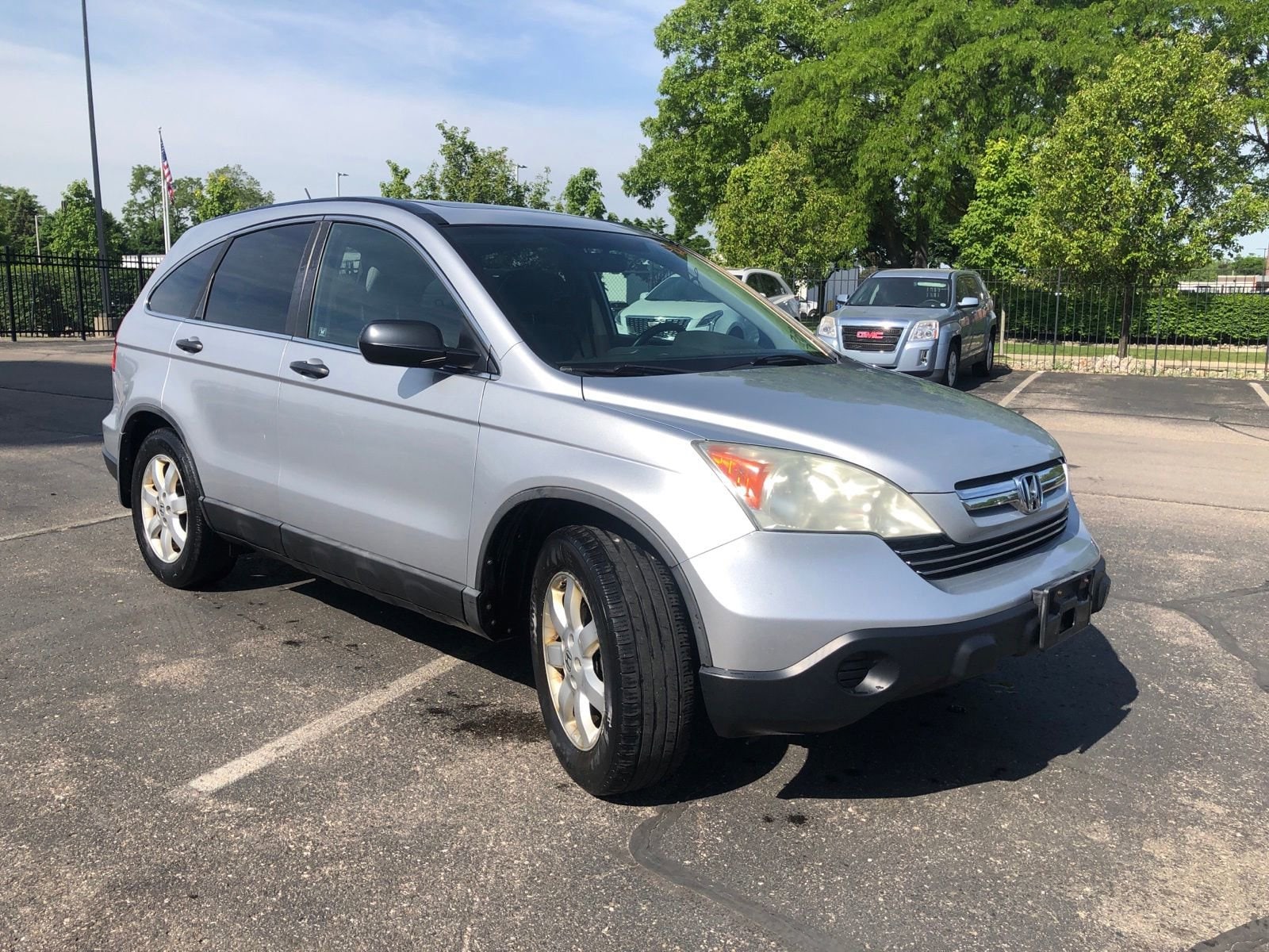 Used 2009 Honda CR-V EX with VIN 5J6RE48599L063099 for sale in Plymouth, MI