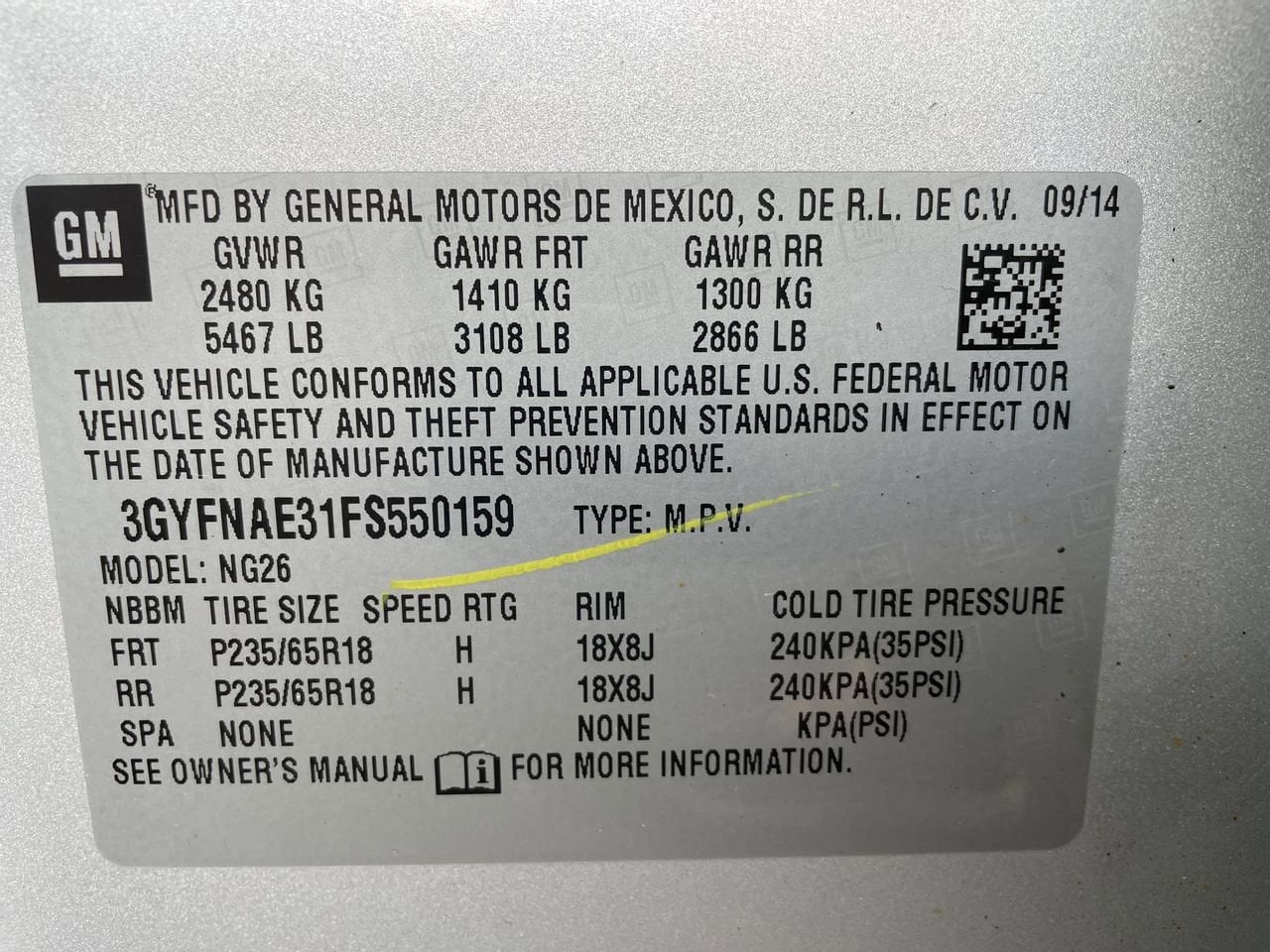 Thumbnail: 2015 Cadillac SRX - 28