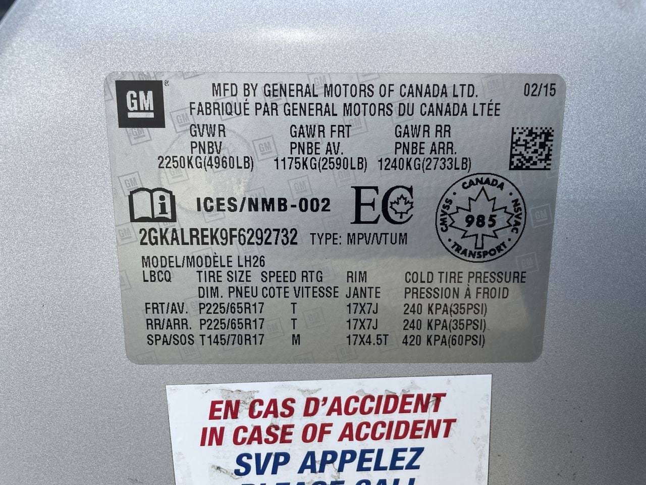 Thumbnail: 2015 GMC Terrain - 28